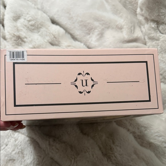 Nanette Lepore Tan and Black Plaid Scarf and Earmuff Set - Picture 3 of 8